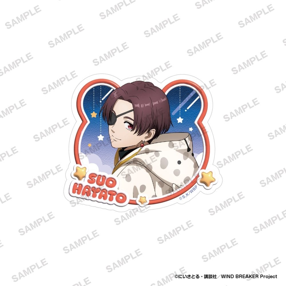 WIND BREAKER ダイカットステッカー パジャマパーティーver. 蘇枋隼飛