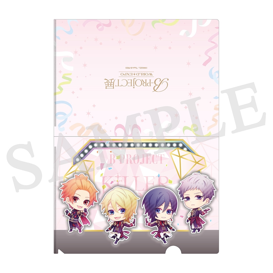 「B-PROJECT 展-WORLD＊EXPO-」クリアファイル (stage ver.) KiLLER KiNG