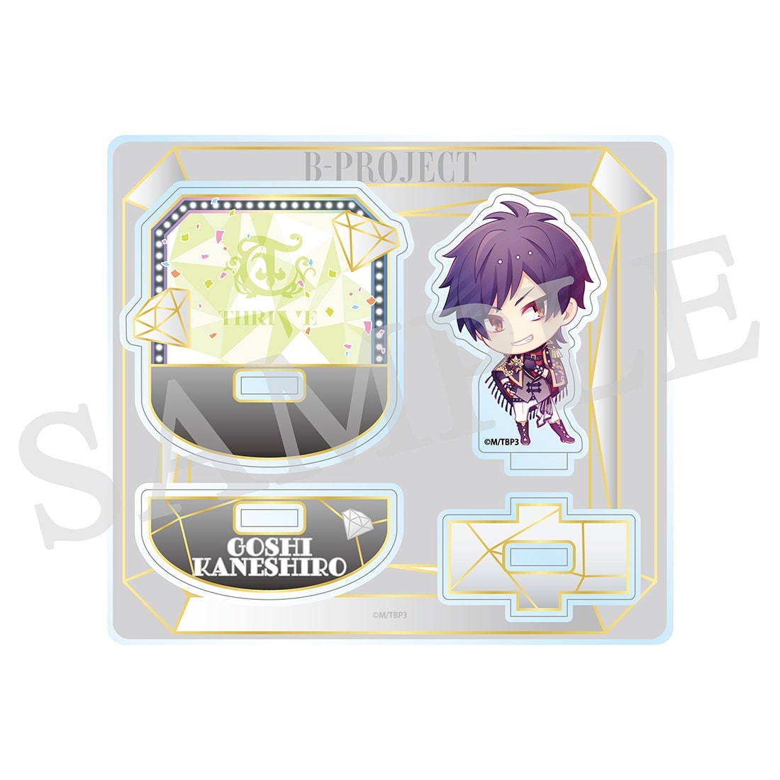 「B-PROJECT 展-WORLD＊EXPO-」ゆらゆらアクリルスタンド (stage ver.) 金城 剛士