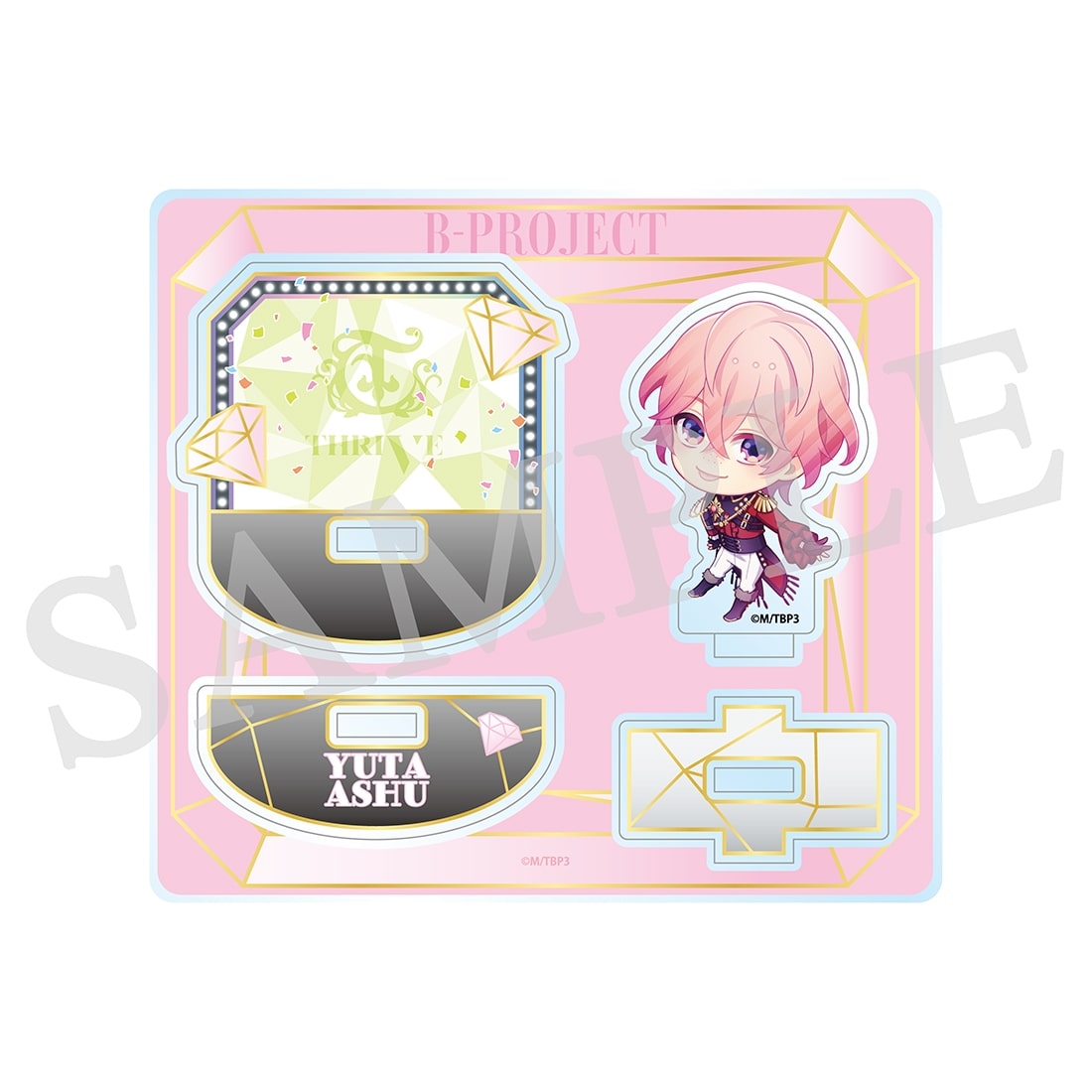 「B-PROJECT 展-WORLD＊EXPO-」ゆらゆらアクリルスタンド (stage ver.) 阿修 悠太