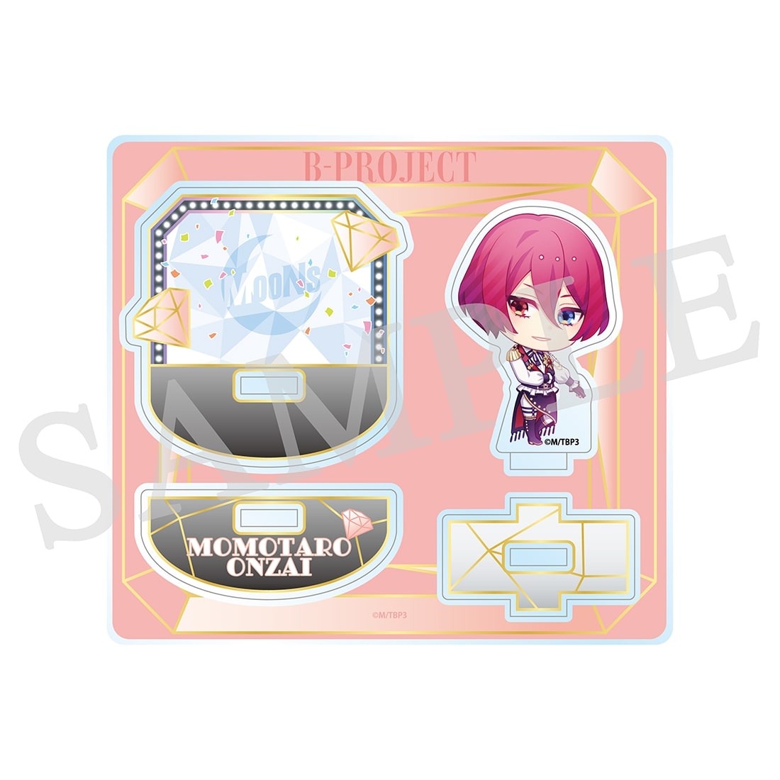 「B-PROJECT 展-WORLD＊EXPO-」ゆらゆらアクリルスタンド (stage ver.) 音済 百太郎