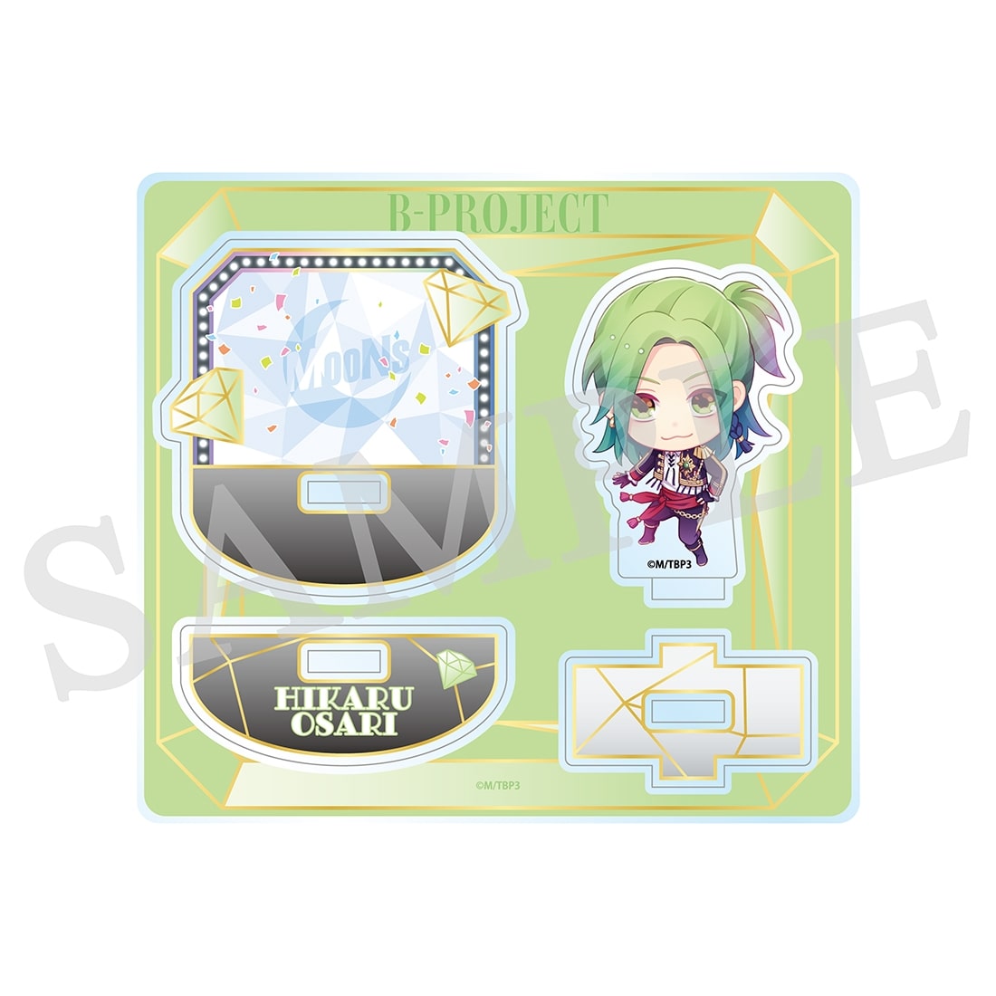 「B-PROJECT 展-WORLD＊EXPO-」ゆらゆらアクリルスタンド (stage ver.) 王茶利 暉