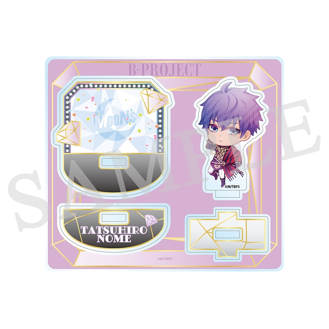 「B-PROJECT 展-WORLD＊EXPO-」ゆらゆらアクリルスタンド (stage ver.) 野目 龍広