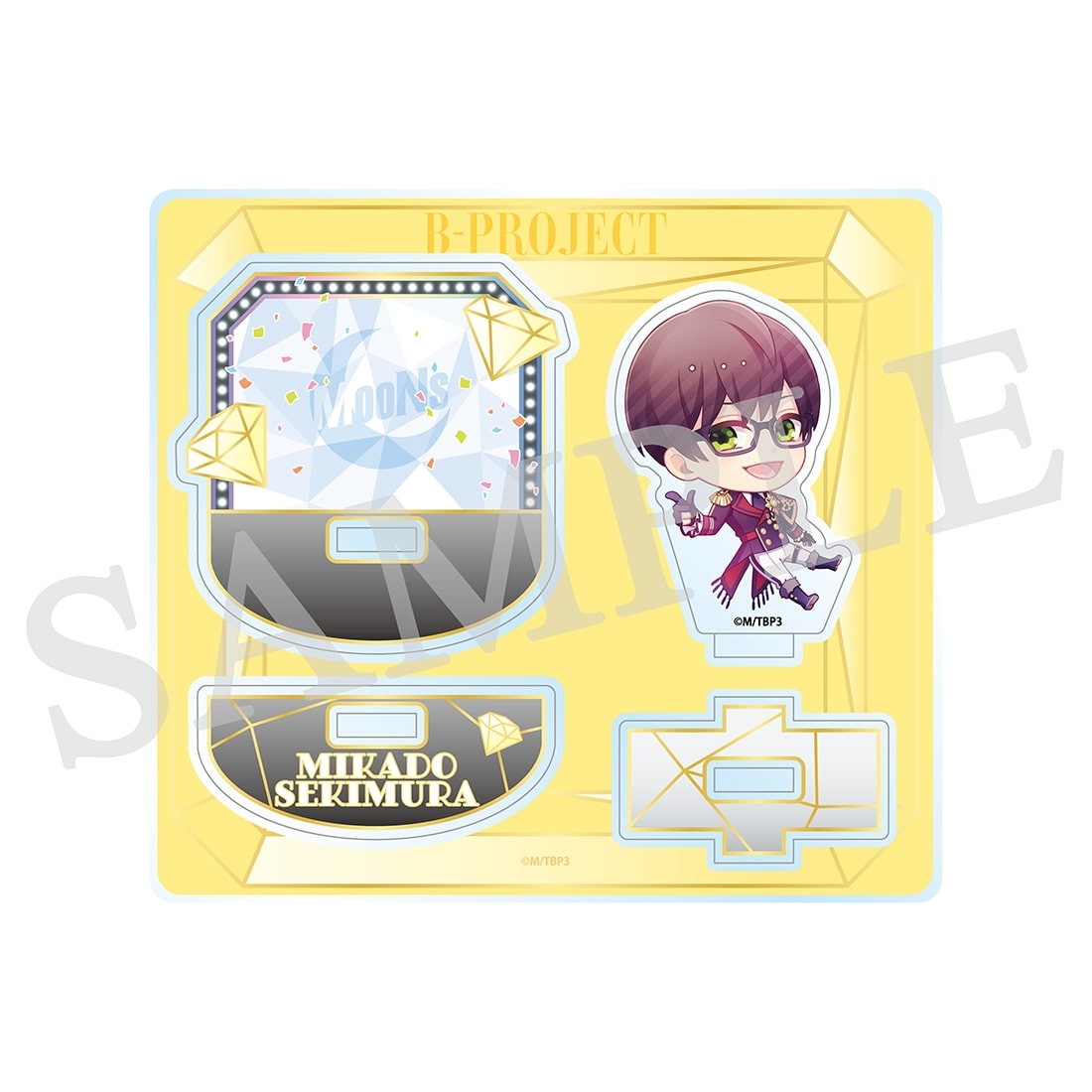 「B-PROJECT 展-WORLD＊EXPO-」ゆらゆらアクリルスタンド (stage ver.) 釈村 帝人