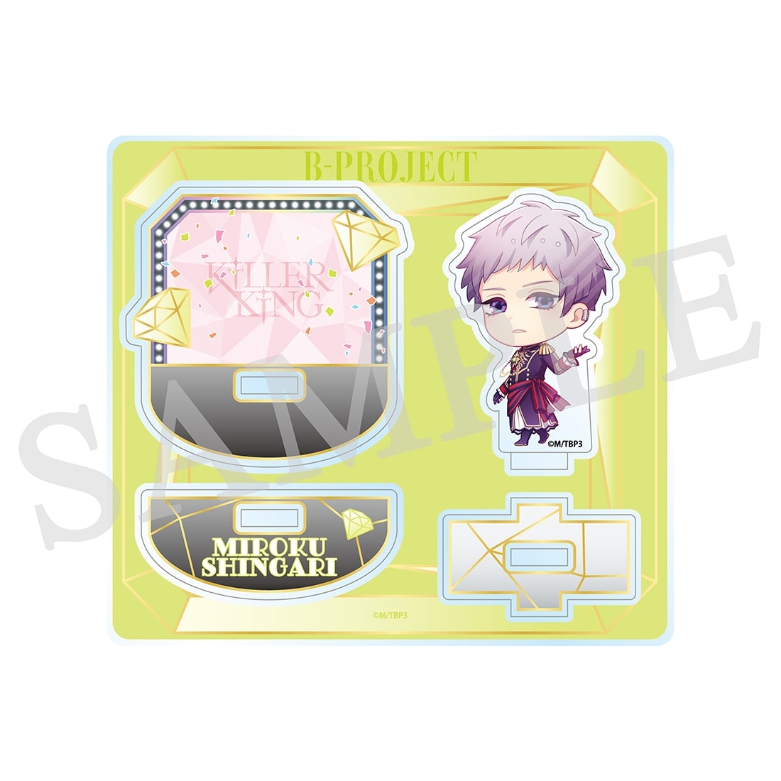 「B-PROJECT 展-WORLD＊EXPO-」ゆらゆらアクリルスタンド(stage ver.) 殿 弥勒