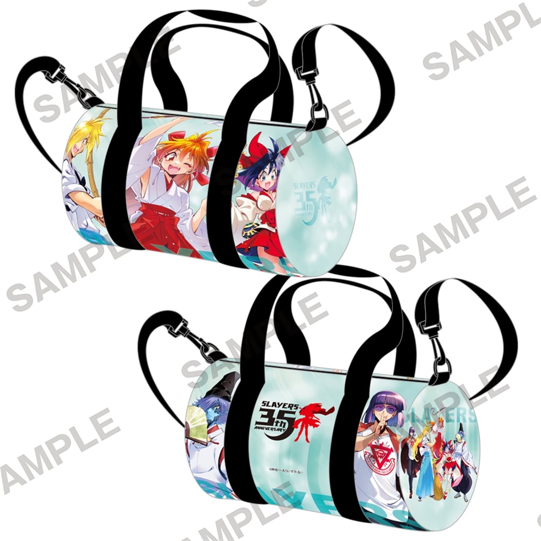 【原作35周年記念】『スレイヤーズ』 描き下ろしドラムバッグ 巫女シリーズver.