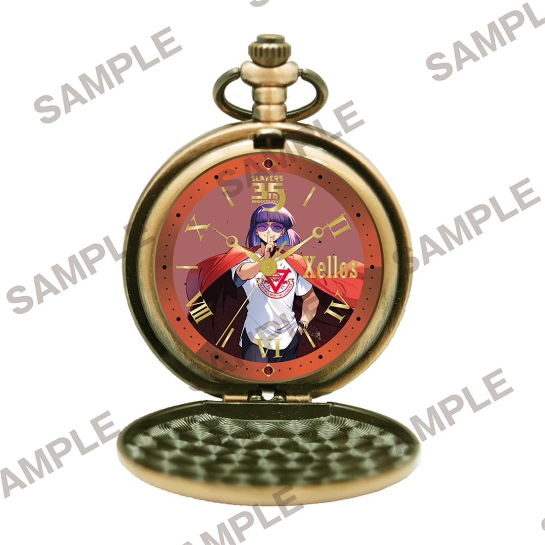 【原作35周年記念】『スレイヤーズ』 描き下ろし懐中時計 なまぐさ坊主ゼロスver.