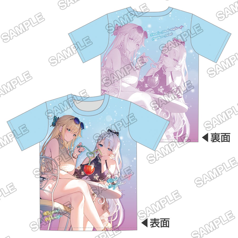 『聖剣学院の魔剣使い』完結記念フルグラフィックTシャツ