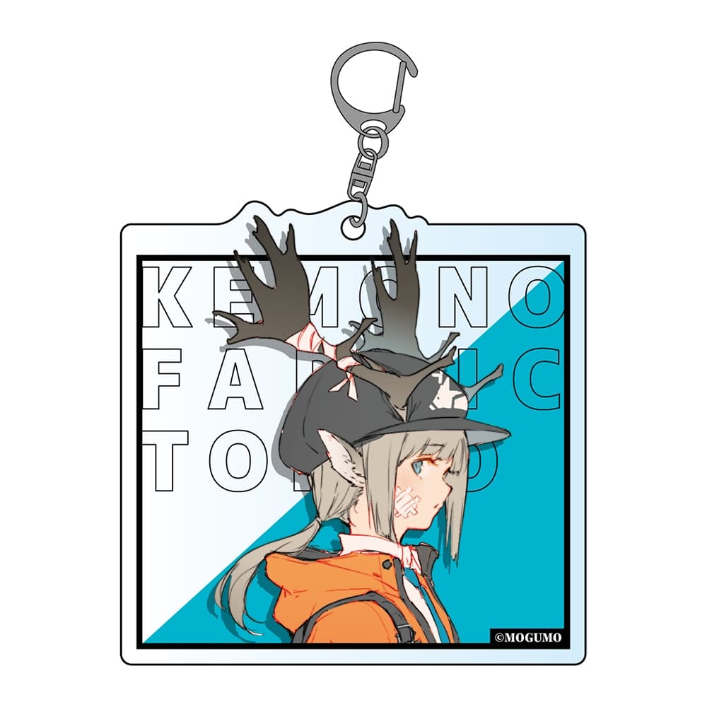 KEMONO FABRIC TOKYO（Illustrator：モグモ）　アクリルキーホルダー　KRONOS