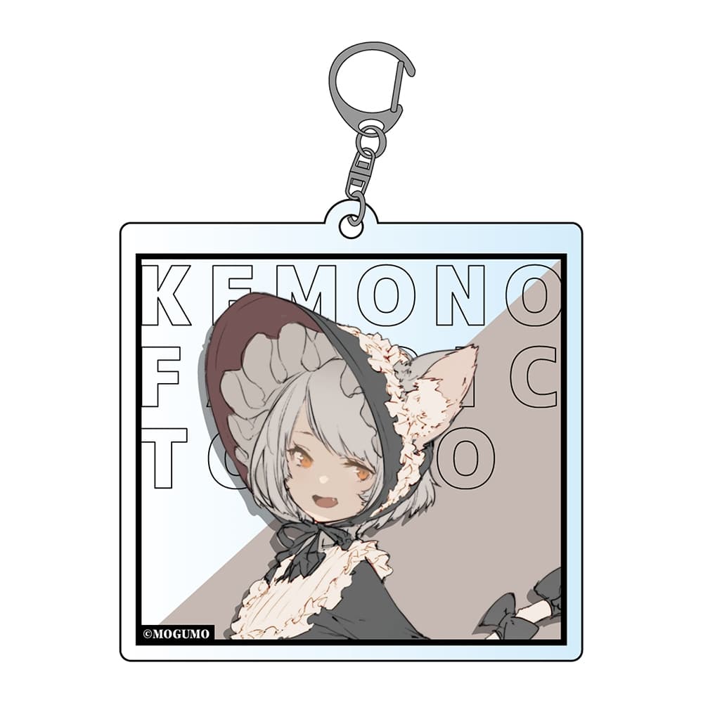 KEMONO FABRIC TOKYO（Illustrator：モグモ）　アクリルキーホルダー　Undone Kittens