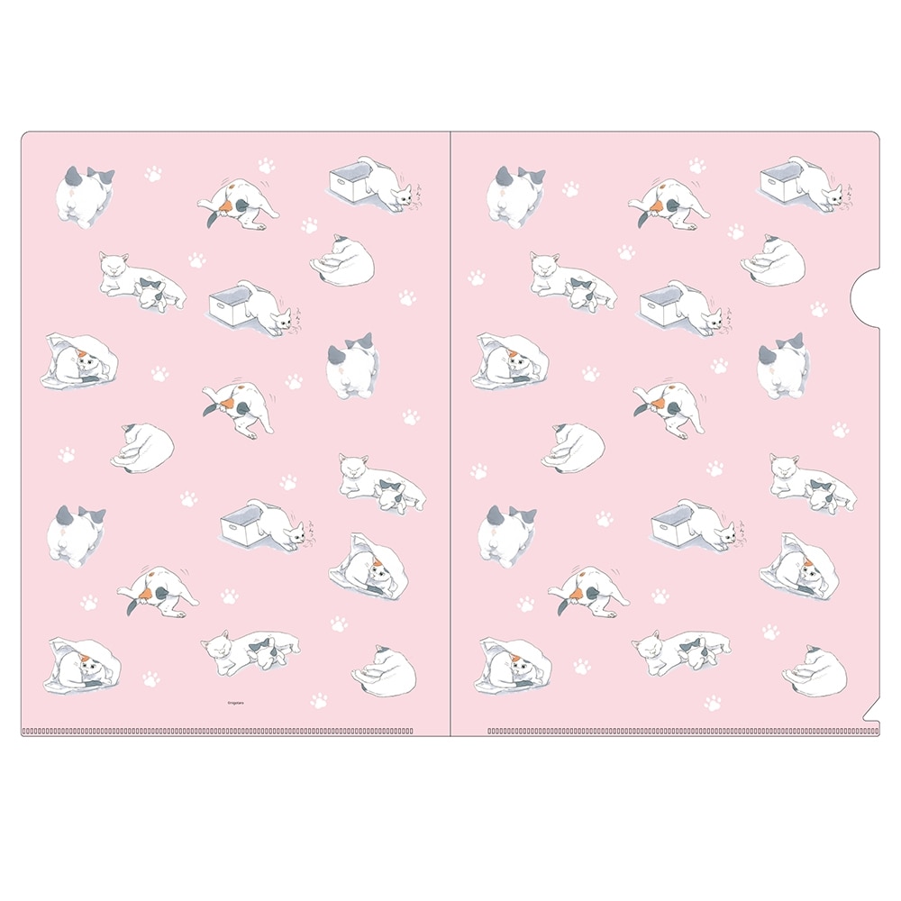 拾い猫のモチャ　クリアファイル