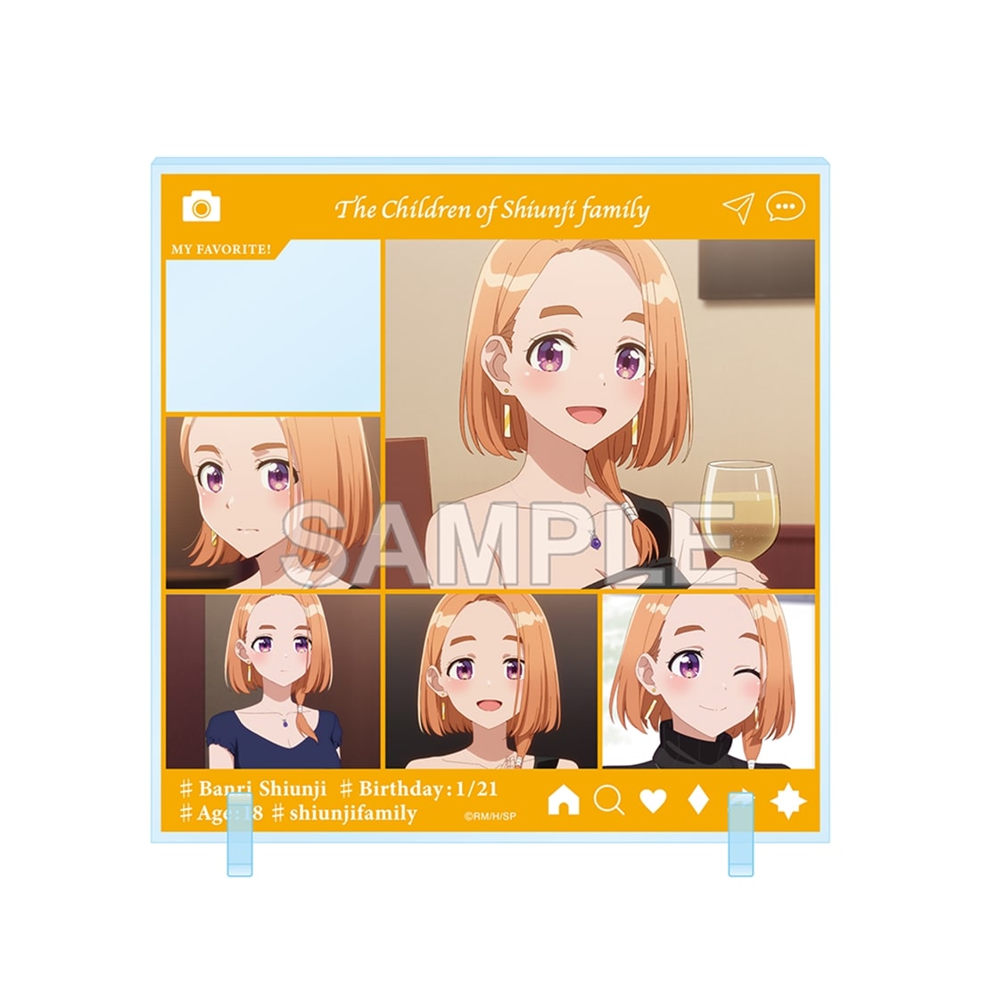 TVアニメ「紫雲寺家の子供たち」きゃら in スタンド 紫雲寺万里