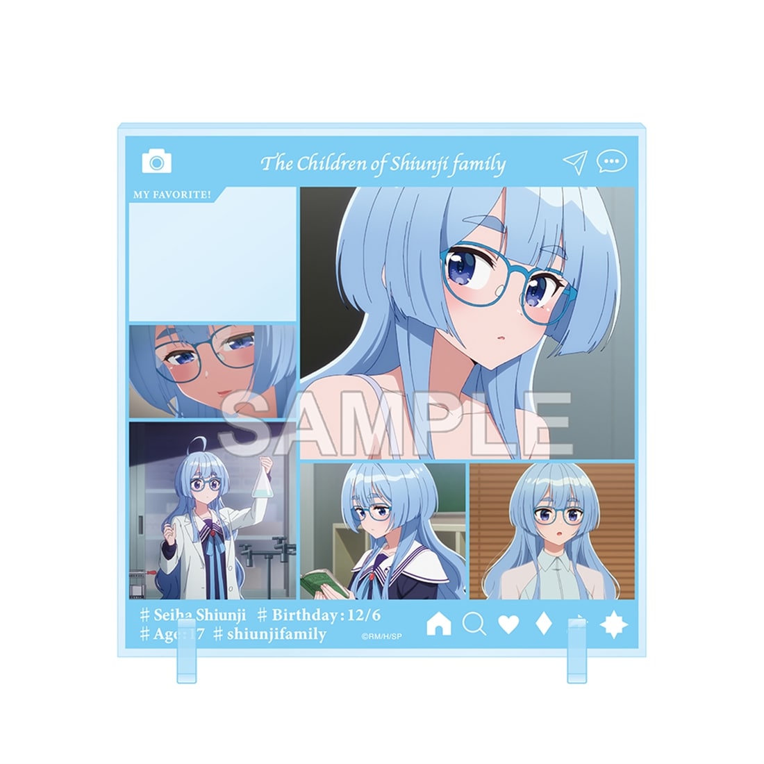 TVアニメ「紫雲寺家の子供たち」きゃら in スタンド 紫雲寺清葉