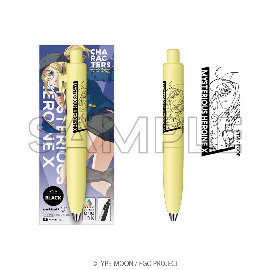 abec/BUNBUN 20th Exhibition CHARACTERS ユニボールワンP『Fate/Grand Order』 謎のヒロインX