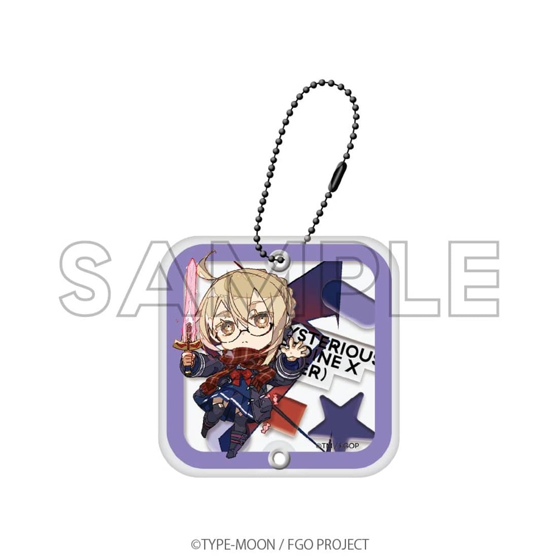 abec/BUNBUN 20th Exhibition CHARACTERS シャカシャカアクリルキーホルダー 『Fate/Grand Order』謎のヒロインX〔オルタ〕