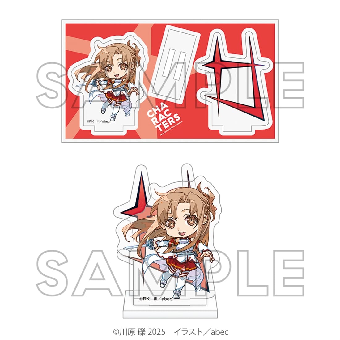 abec/BUNBUN 20th Exhibition CHARACTERS ミニキャラアクリルフィギュア 『ソードアート・オンライン』アスナ