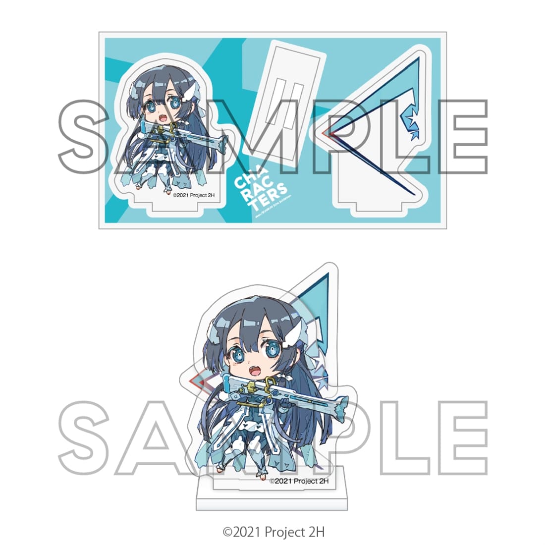 abec/BUNBUN 20th Exhibition CHARACTERS ミニキャラアクリルフィギュア 『結城友奈は勇者である』東郷美森