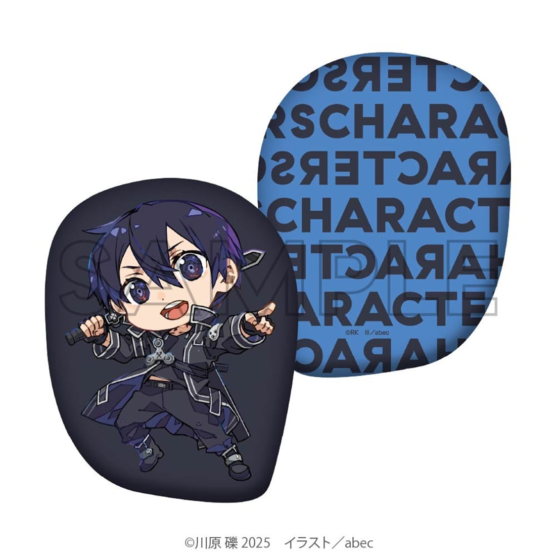abec/BUNBUN 20th Exhibition CHARACTERS ミニキャラダイカットクッション『ソードアート・オンライン』キリト