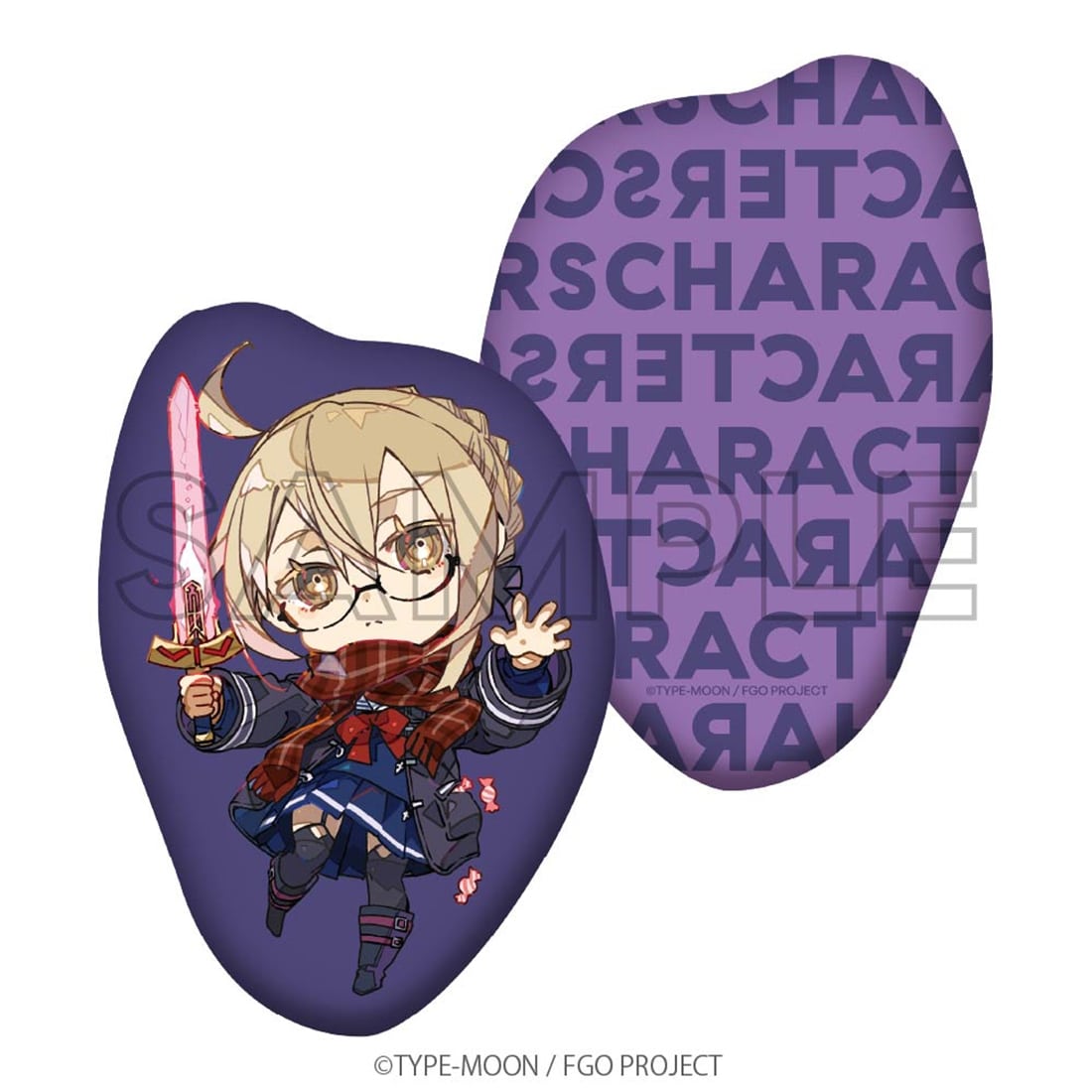 abec/BUNBUN 20th Exhibition CHARACTERS ミニキャラダイカットクッション『Fate/Grand Order』謎のヒロインX〔オルタ〕