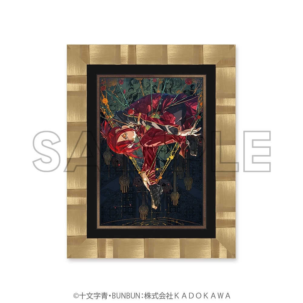 abec/BUNBUN 20th Exhibition CHARACTERS 描き下ろしイラストキャラファイングラフ 薔薇のマリア「Mariarose」 / 2025