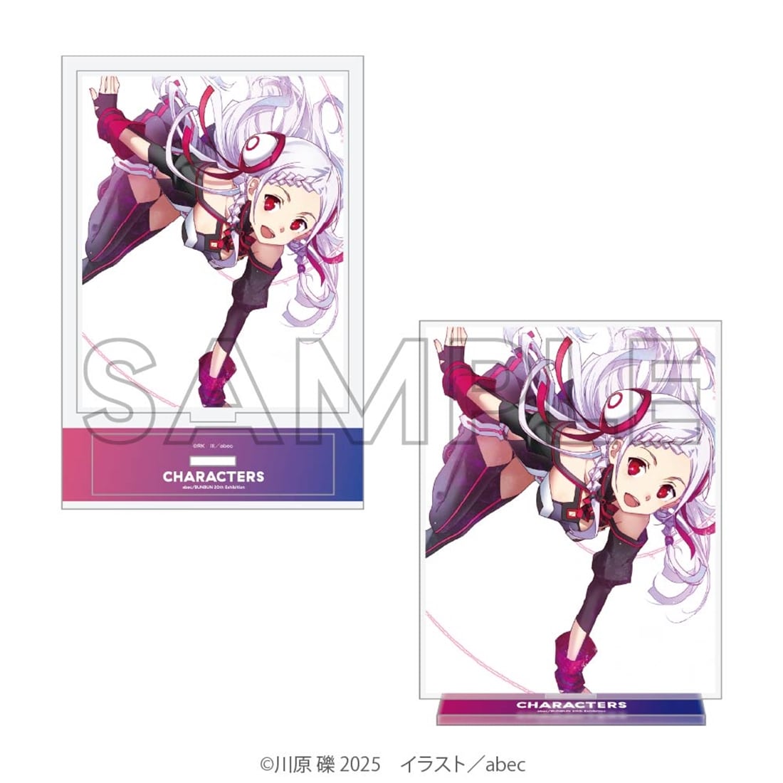 abec/BUNBUN 20th Exhibition CHARACTERS アクリルコレクションスタンド 『ソードアート・オンライン』D