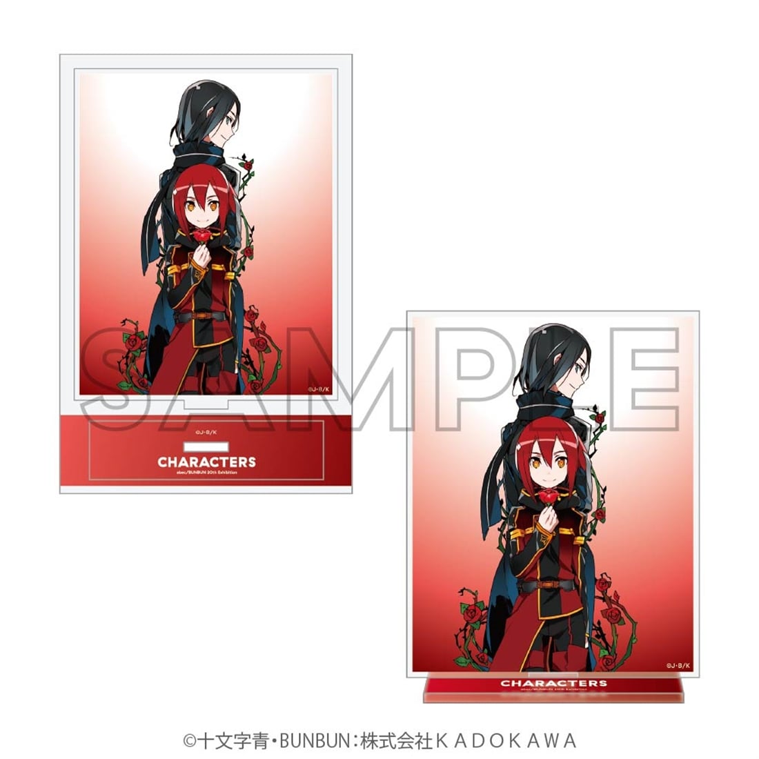 abec/BUNBUN 20th Exhibition CHARACTERS アクリルコレクションスタンド 『薔薇のマリア』