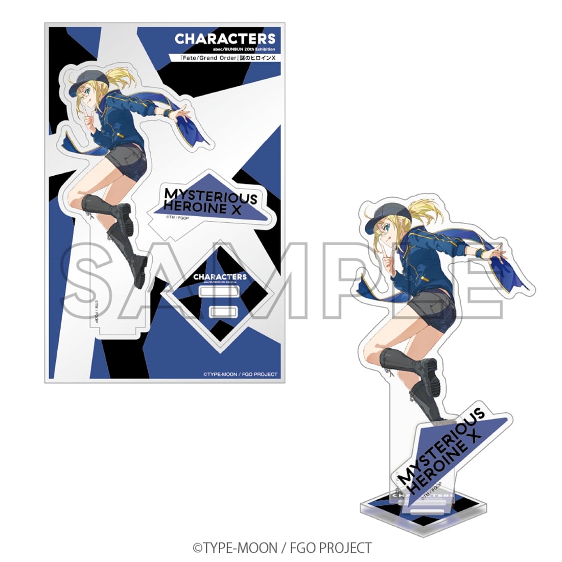 abec/BUNBUN 20th Exhibition CHARACTERS アクリルフィギュア 『Fate/Grand Order』謎のヒロインX