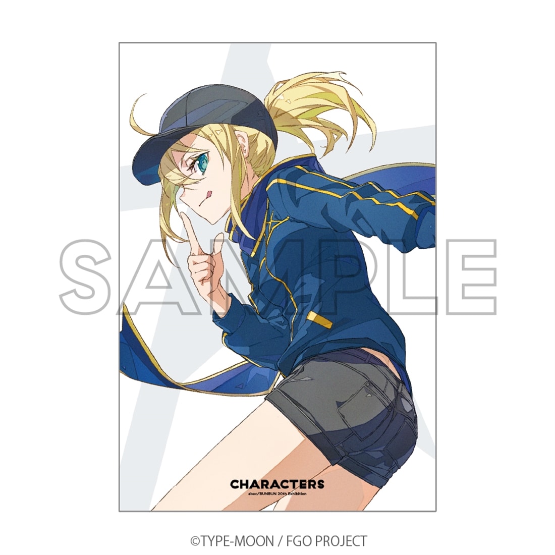 abec/BUNBUN 20th Exhibition CHARACTERS ポストカード 『Fate/Grand Order』 謎のヒロインX