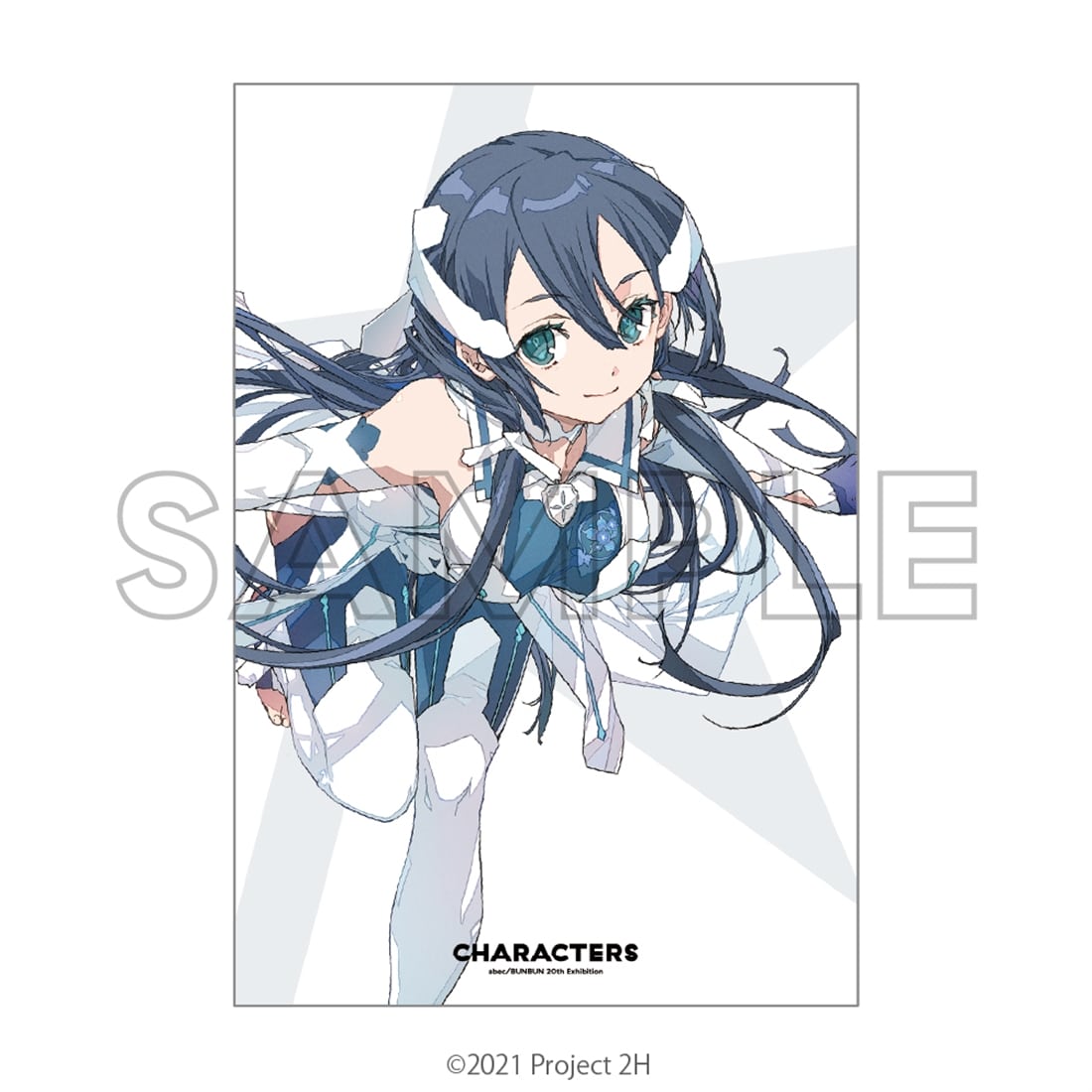 abec/BUNBUN 20th Exhibition CHARACTERS ポストカード 『結城友奈は勇者である』東郷美森