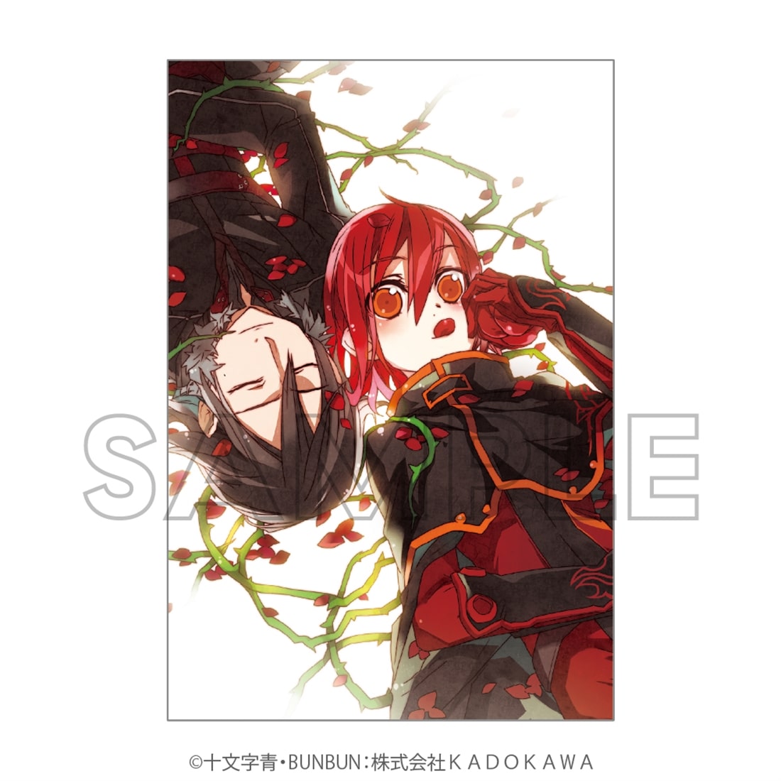 abec/BUNBUN 20th Exhibition CHARACTERS ポストカード 『薔薇のマリア』A