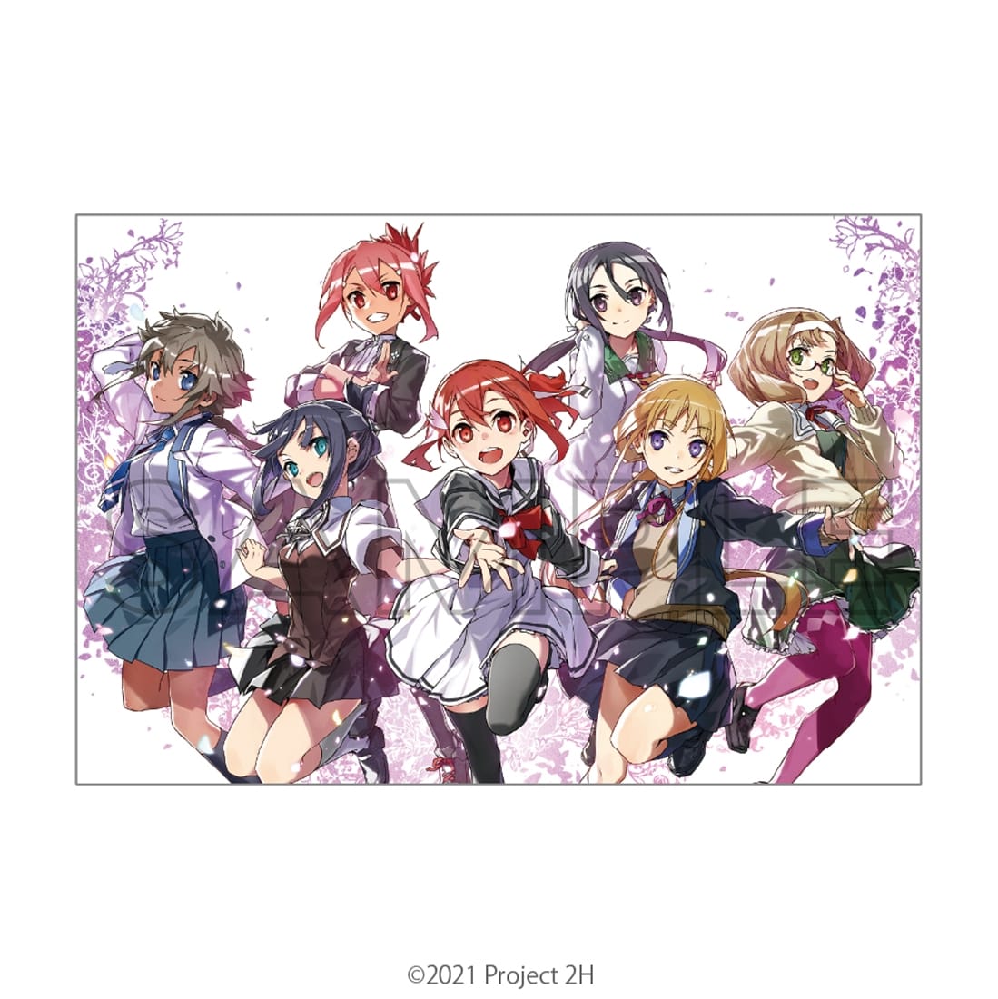 abec/BUNBUN 20th Exhibition CHARACTERS ポストカード 『結城友奈は勇者である』A