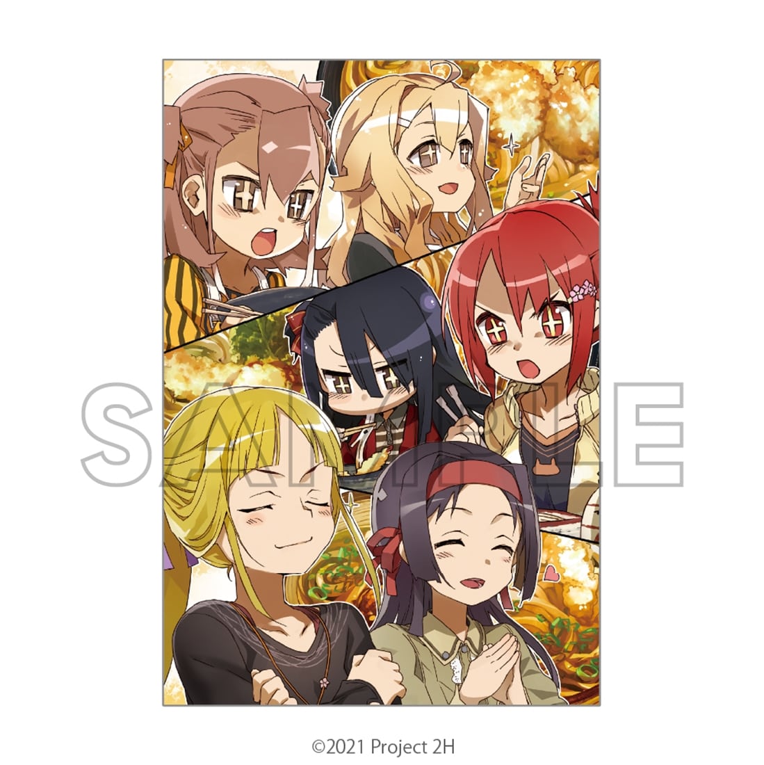 abec/BUNBUN 20th Exhibition CHARACTERS ポストカード 『乃木若葉は勇者である』