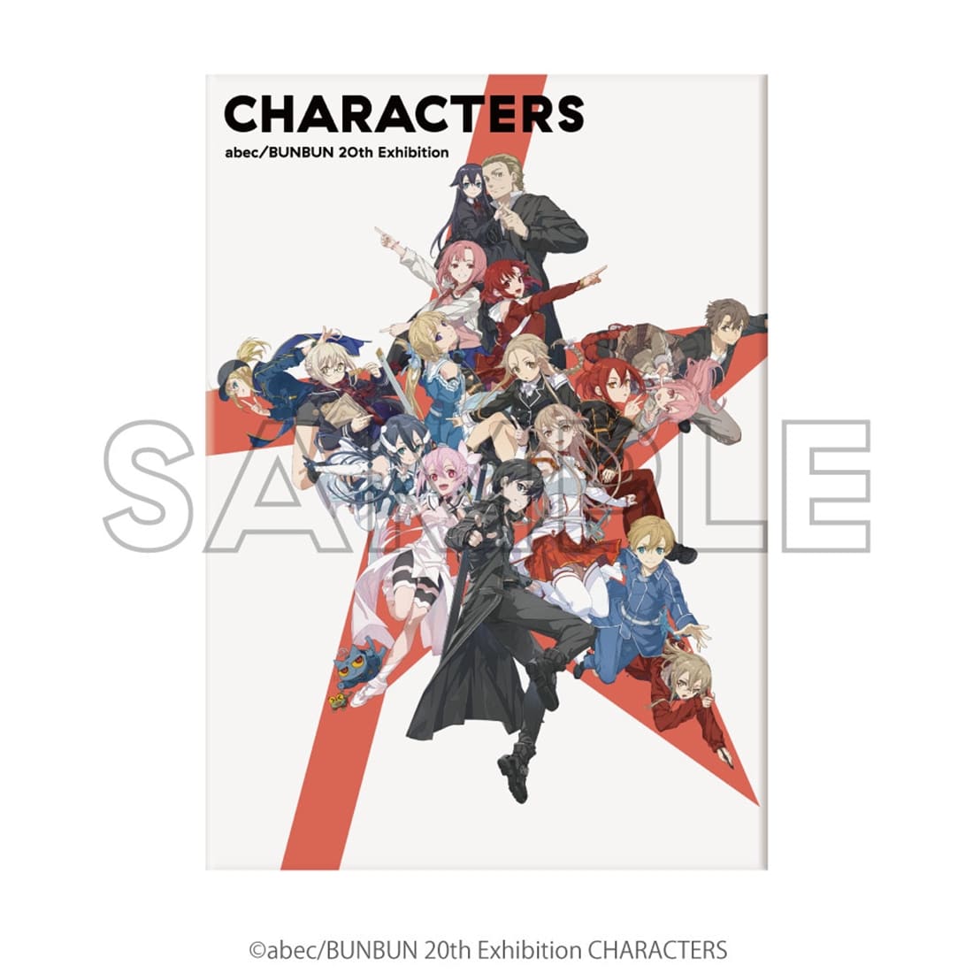 abec/BUNBUN 20th Exhibition CHARACTERS 公式図録