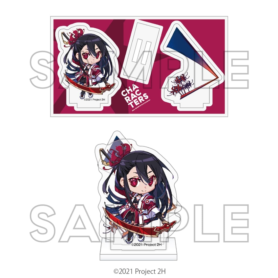 abec/BUNBUN 20th Exhibition CHARACTERS ミニキャラアクリルフィギュア 『乃木若葉は勇者である』郡千景