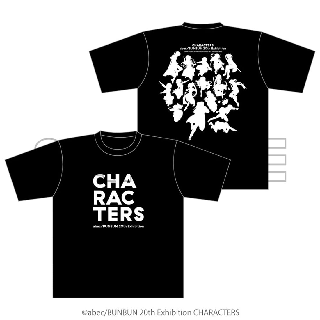 abec/BUNBUN 20th Exhibition CHARACTERS Tシャツ L