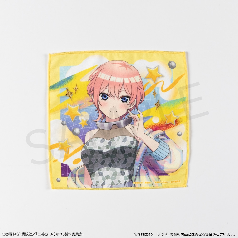 【事後通販】 「五等分の花嫁＊」マイクロファイバーハンドタオル 中野一花