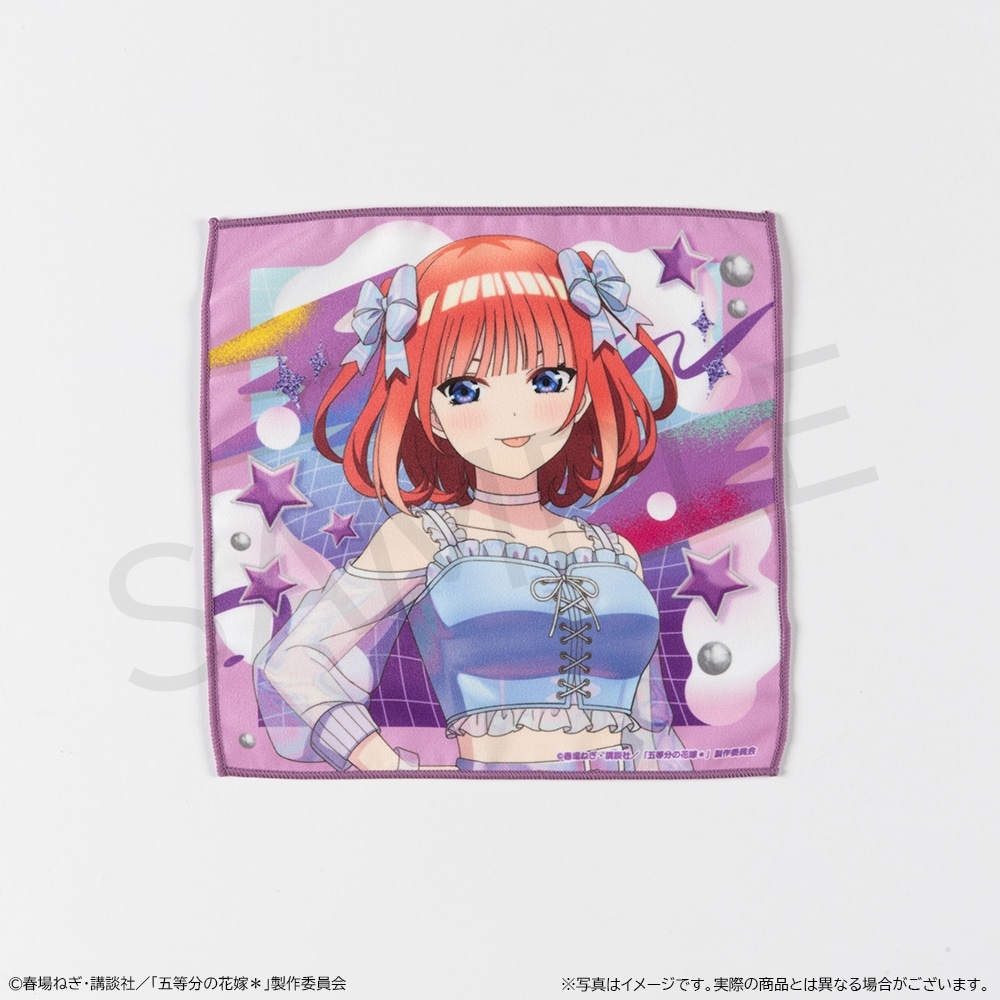 【事後通販】 「五等分の花嫁＊」マイクロファイバーハンドタオル 中野二乃