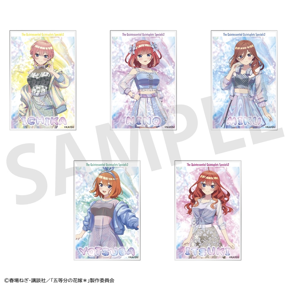 【事後通販】 「五等分の花嫁＊」トレーディングアクリルカード BOX