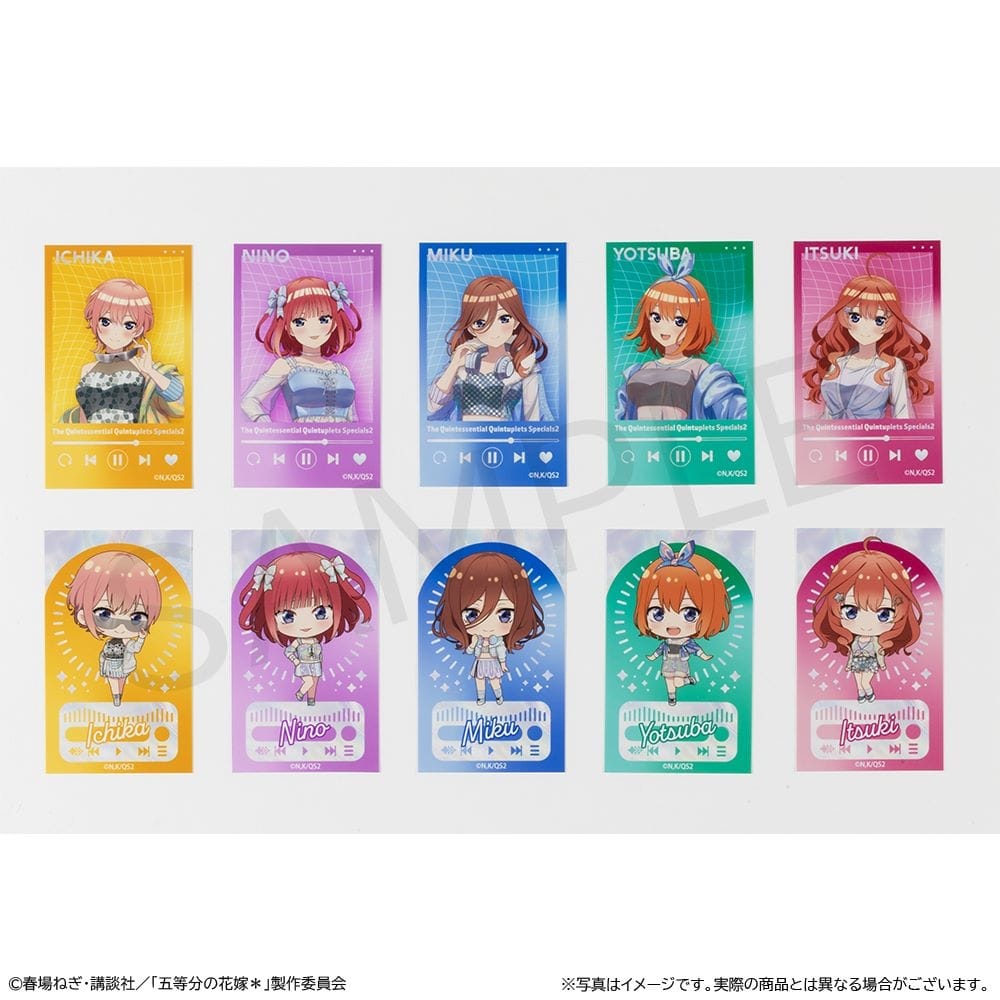 【事後通販】 「五等分の花嫁＊」トレーディングミニブロマイド BOX