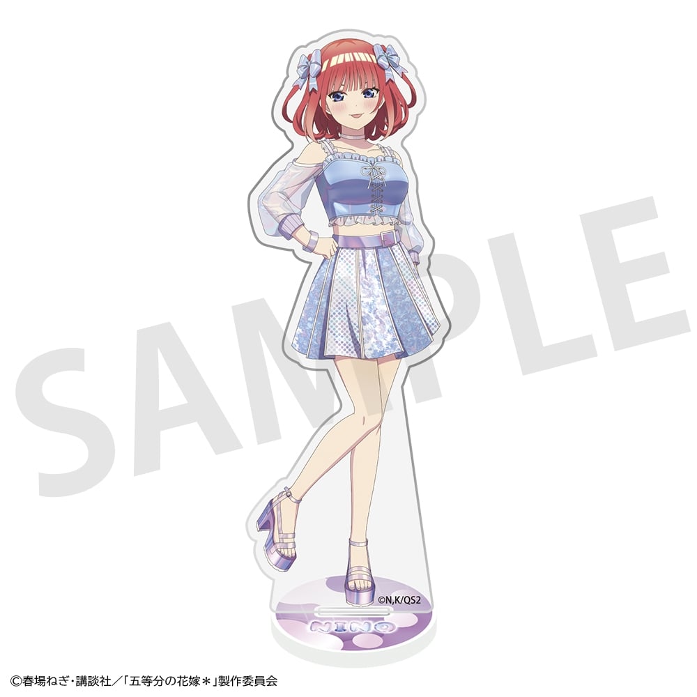【事後通販】 「五等分の花嫁＊」アクリルスタンドプレート 中野二乃