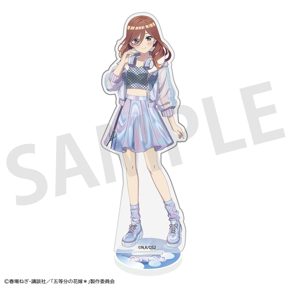 【事後通販】 「五等分の花嫁＊」アクリルスタンドプレート 中野三玖