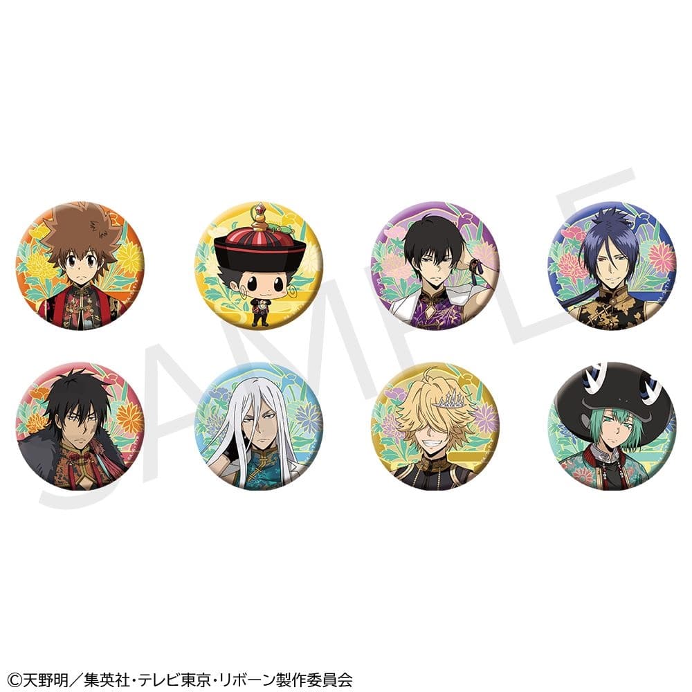 「家庭教師ヒットマンREBORN!」トレーディングホログラム缶バッジ PACK