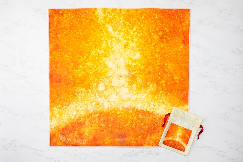 【はせくらみゆき『天恵カード』発売記念】カードクロス・専用ポーチセット(新作アート使用)