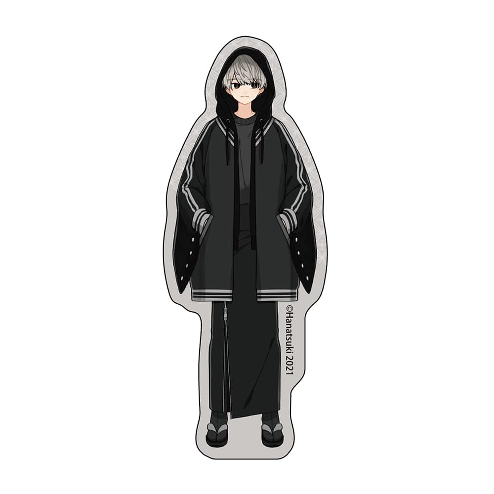 現代創作和服　花月作品集　ステッカー　B