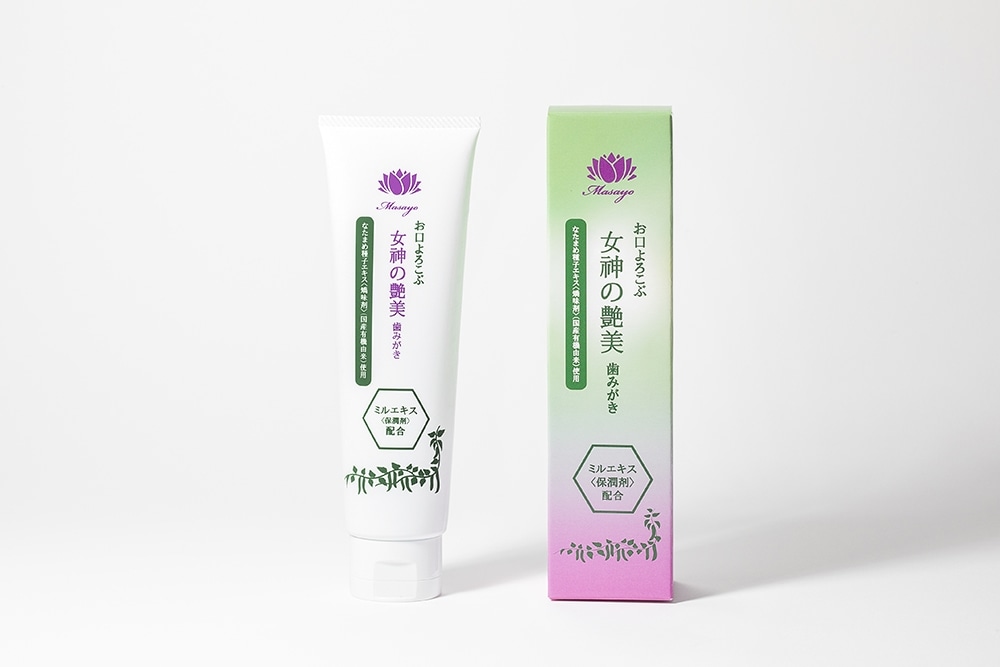 まさよ　お口よろこぶ　女神の艶美　歯みがき