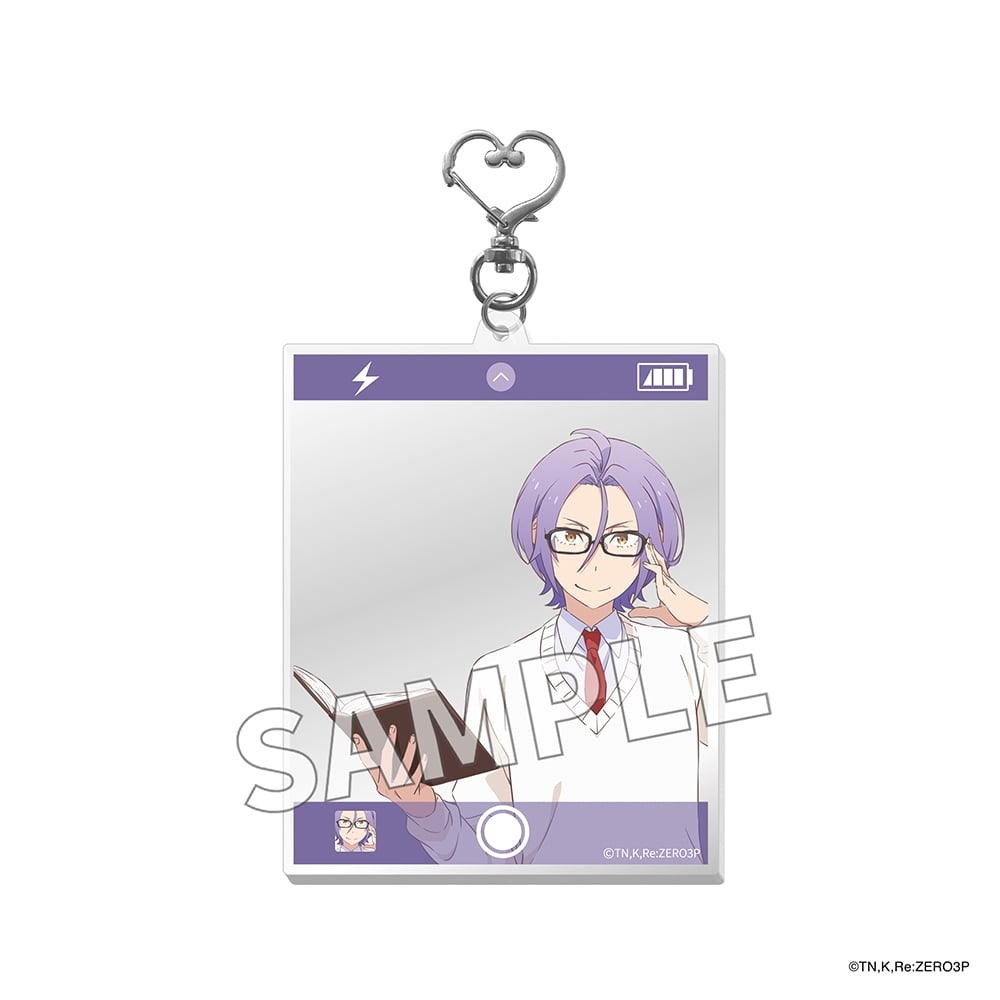 ｢Re:ゼロから始める異世界生活｣フォト風アクリルキーホルダー 異世界学園生活 ver. ユリウス