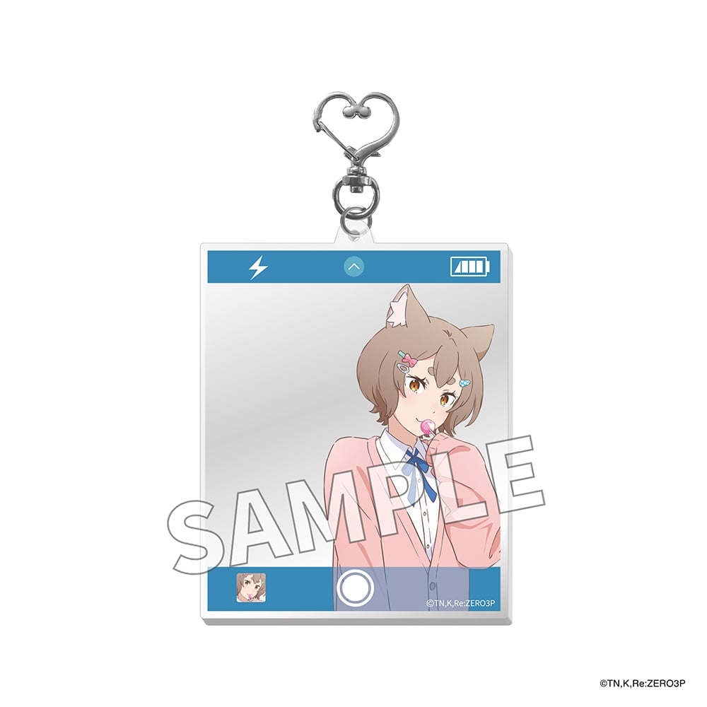 ｢Re:ゼロから始める異世界生活｣フォト風アクリルキーホルダー 異世界学園生活 ver. フェリス