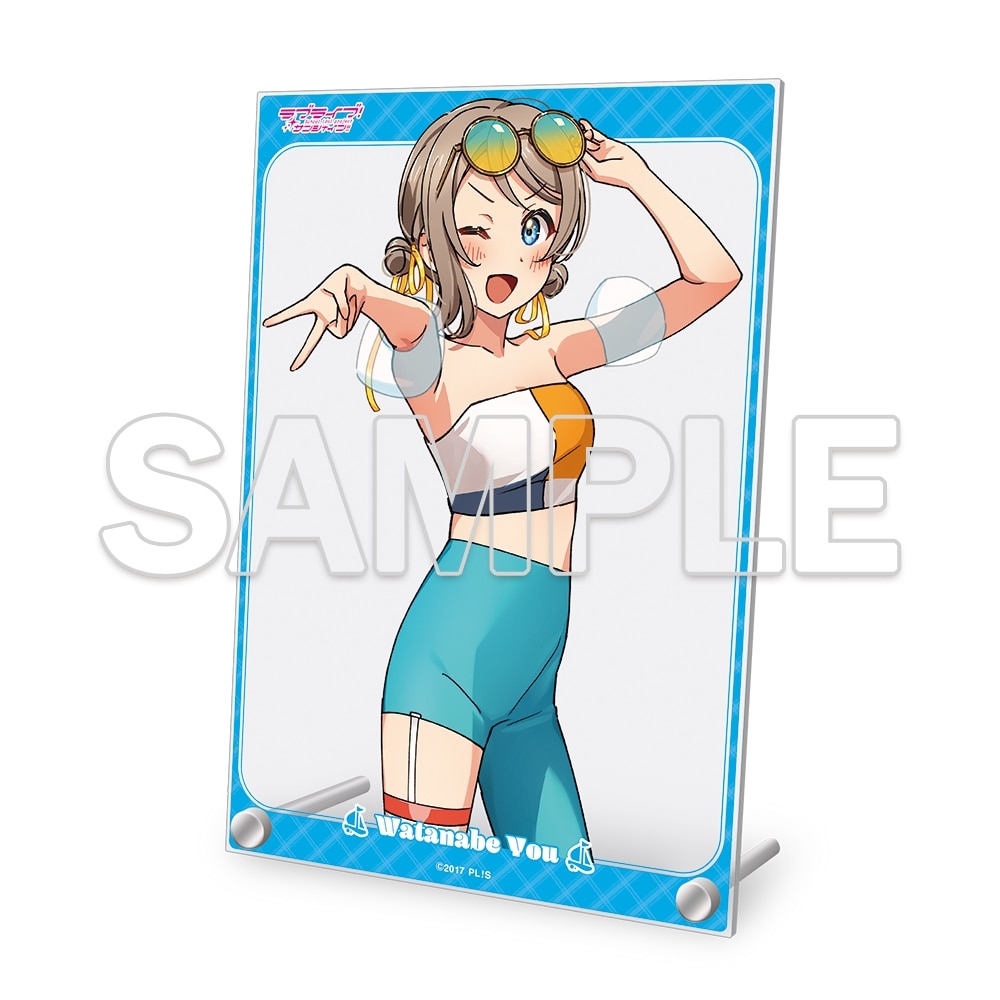 LoveLive! Days 2025年6月号『ラブライブ！サンシャイン!!』A5アクリルパネル Aqours 渡辺 曜