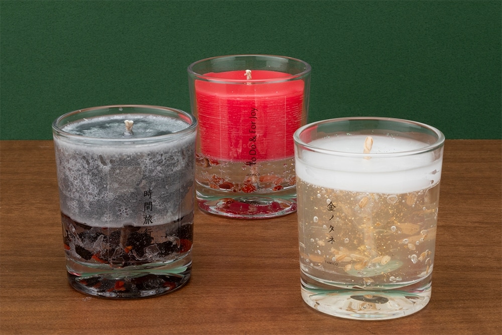 TAMICO.　アロマキャンドル3個セット