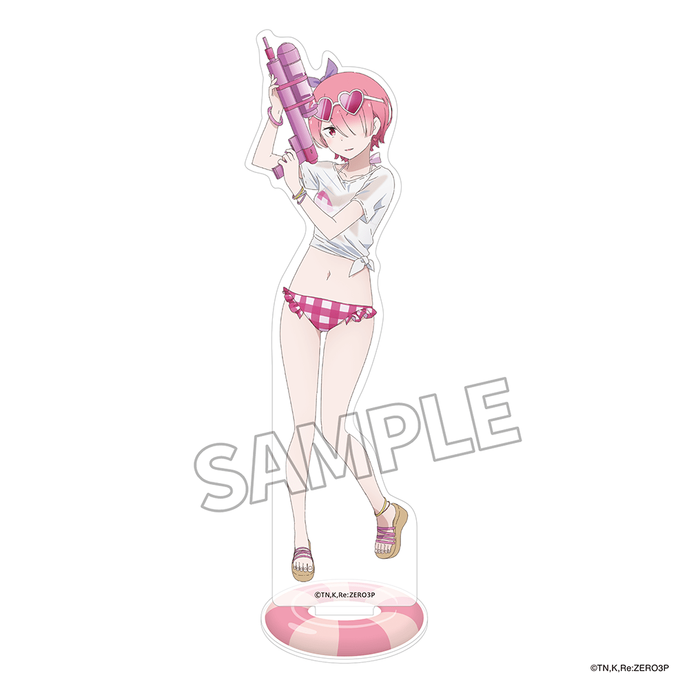 【二次受注】「Re:ゼロから始める異世界生活」アクリルスタンドフィギュア 水遊び ver. ラム